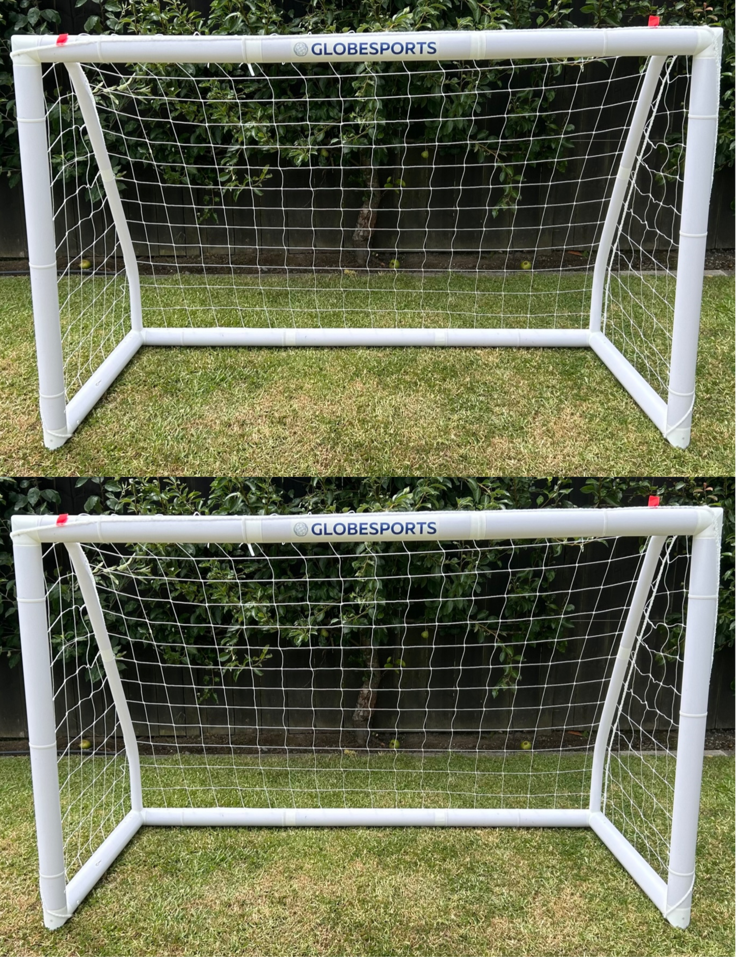Set of 2 Globesports Football Goals 1.82m x 1.2m