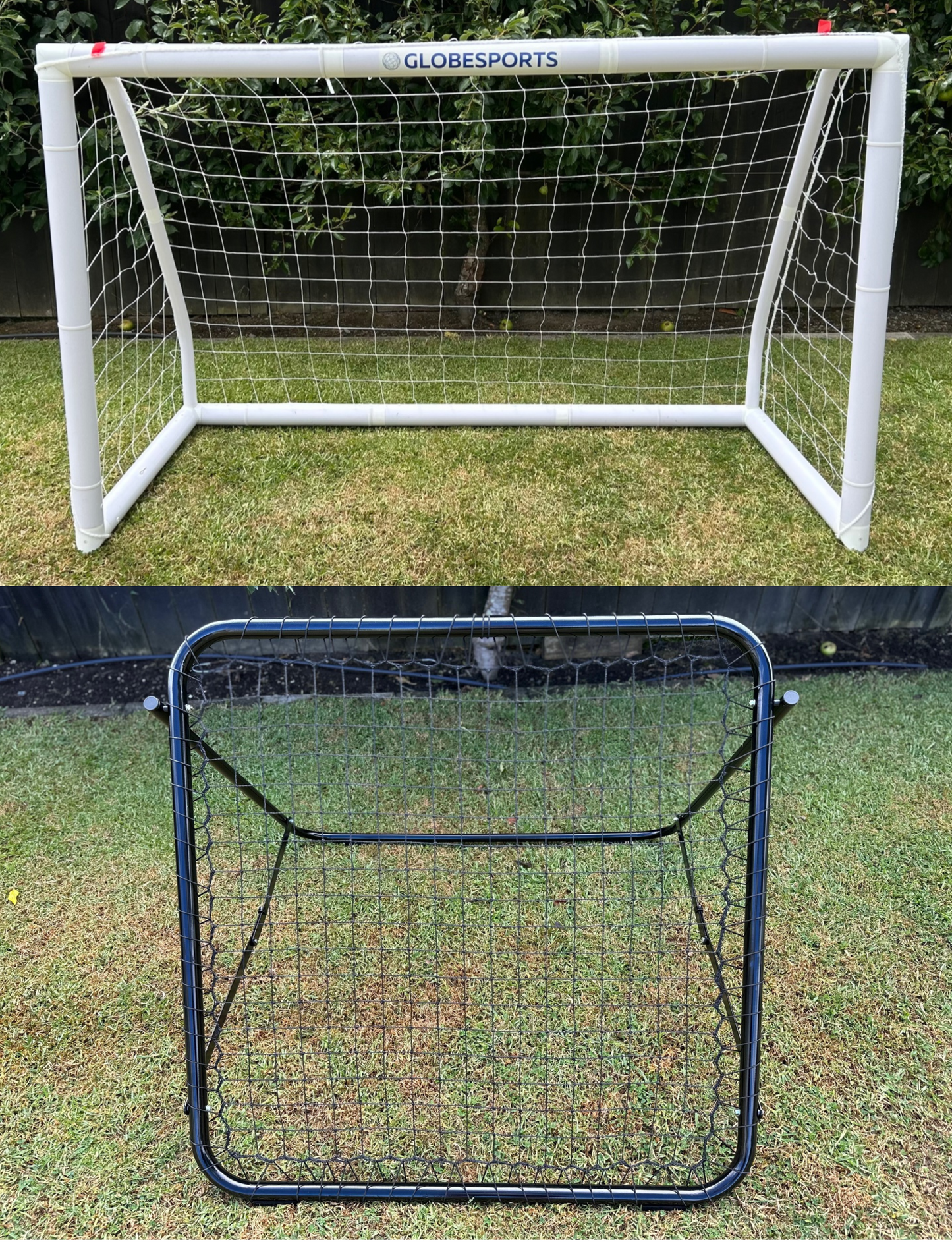1.82m Goal and Rebounder Set