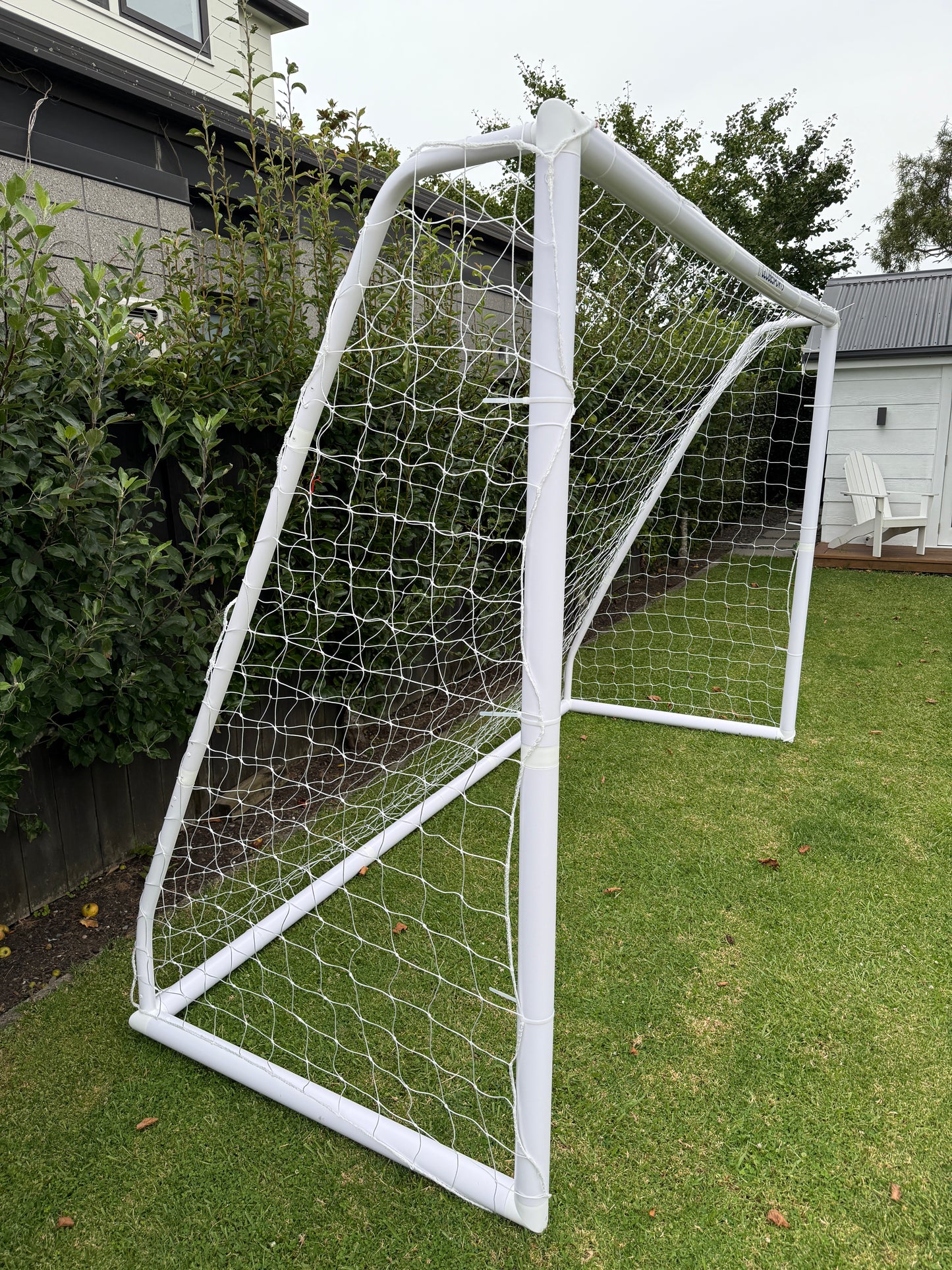 Set of 2 Globesports Soccer Goals 3m x 2m
