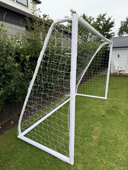 Set of 2 Globesports Soccer Goals 3m x 2m