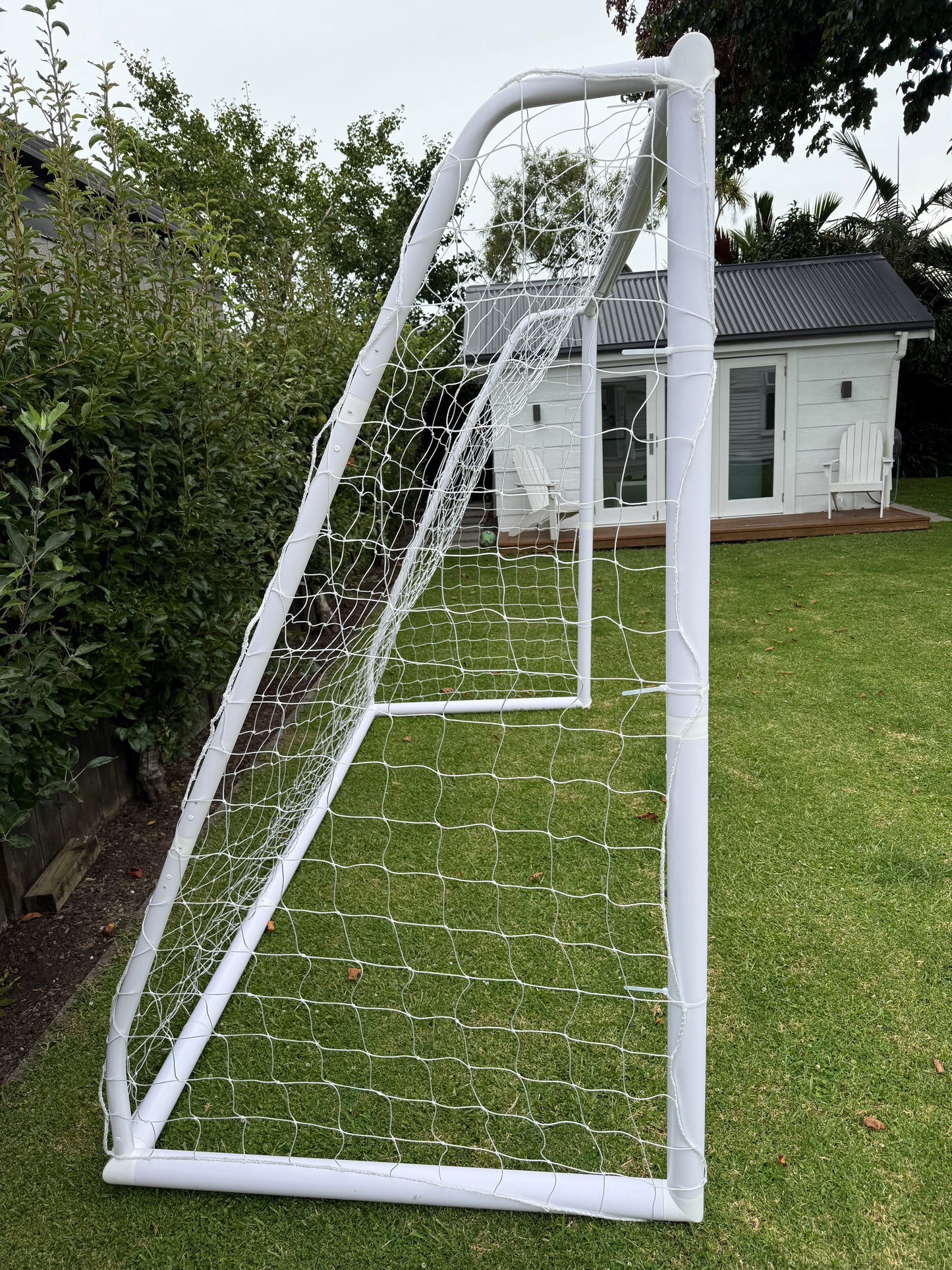 Set of 2 Globesports Soccer Goals 3m x 2m
