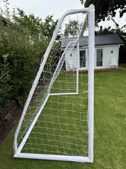 Set of 2 Globesports Soccer Goals 3m x 2m