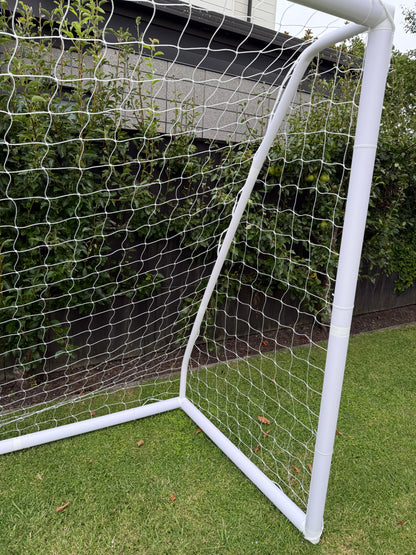 Set of 2 Globesports Soccer Goals 3m x 2m