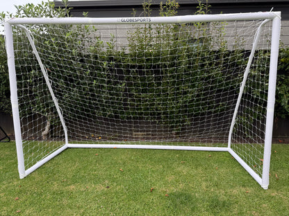 Set of 2 Globesports Soccer Goals 3m x 2m