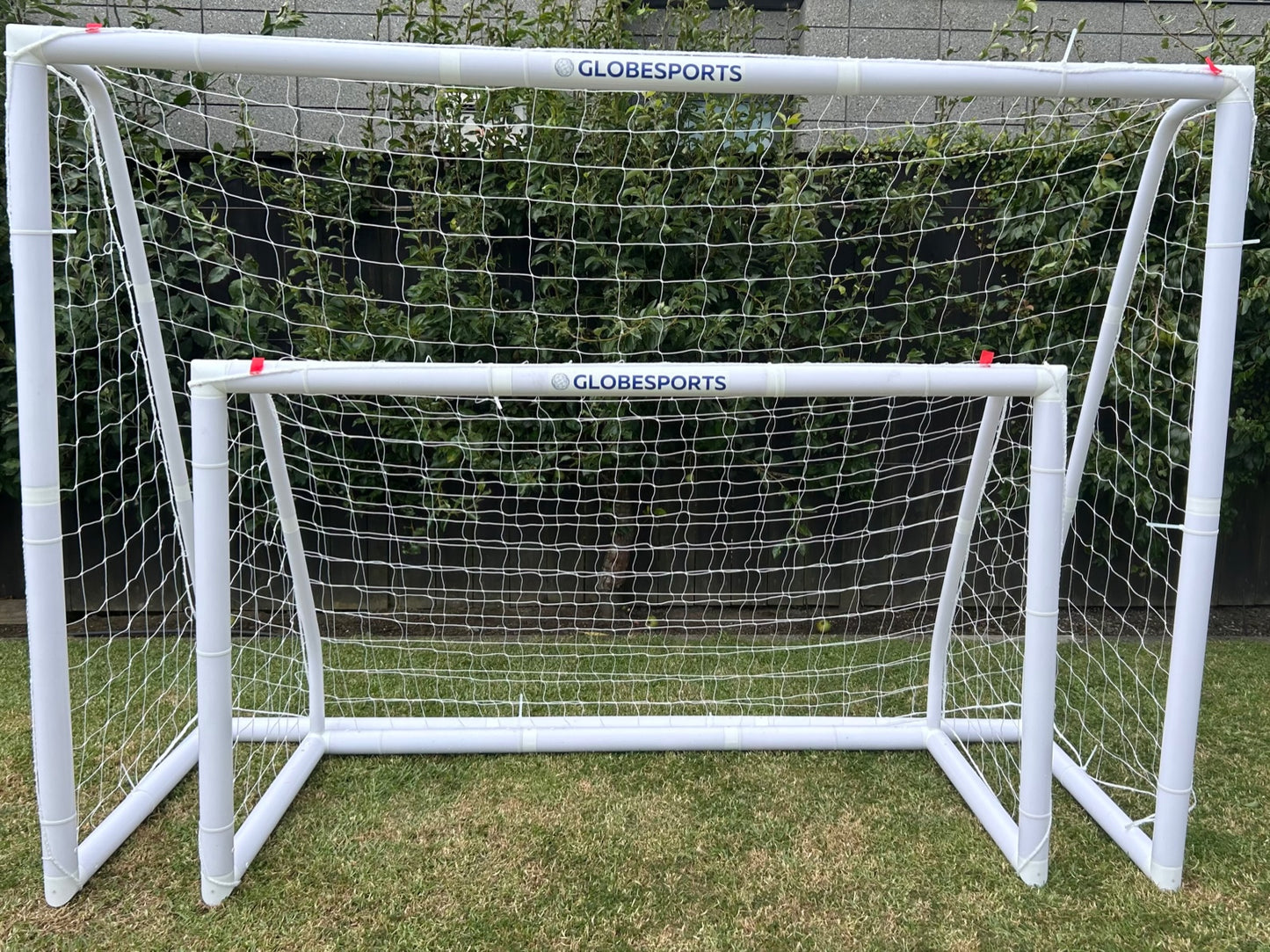 Set of 2 Globesports Football Goals 1.82m x 1.2m