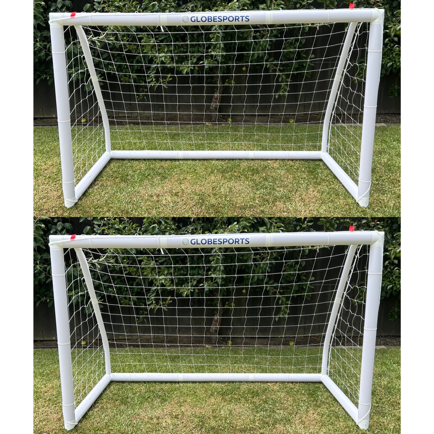 Set of 2 Globesports Football Goals 1.82m x 1.2m