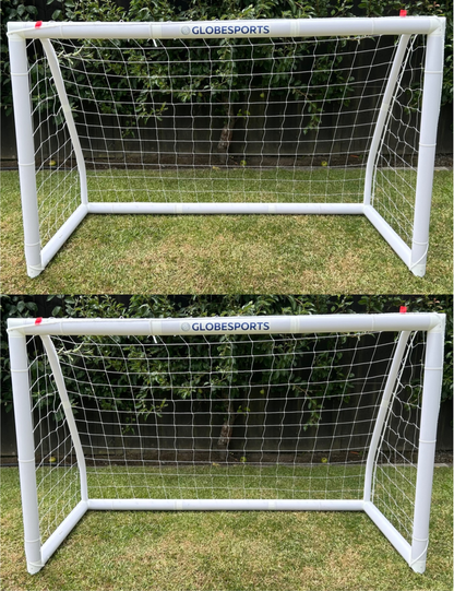 Set of 2 Globesports Football Goals 1.82m x 1.2m